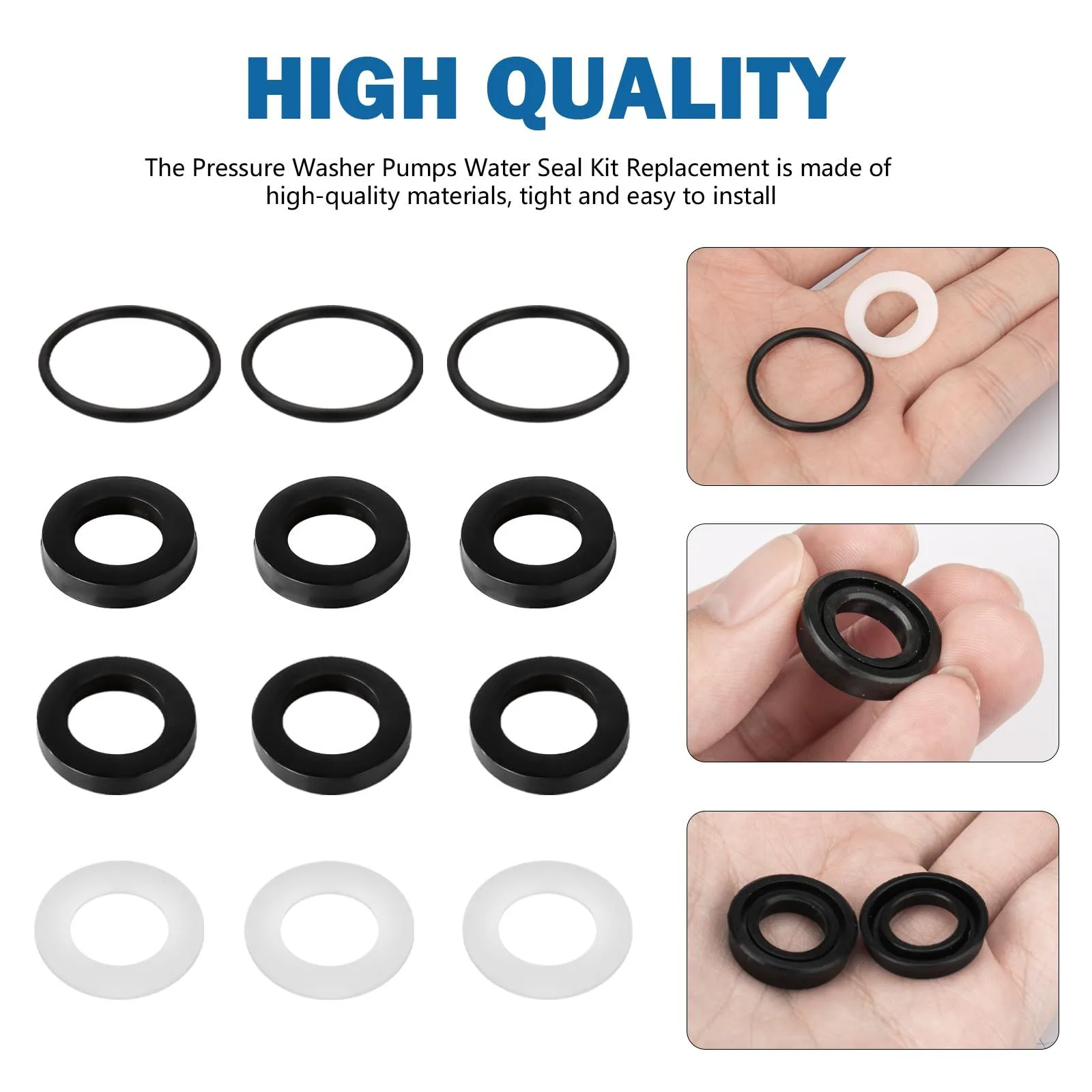 Cleaning 7106627 Replacement Water Seal Kit for Pressure Washer Pumps, B product image