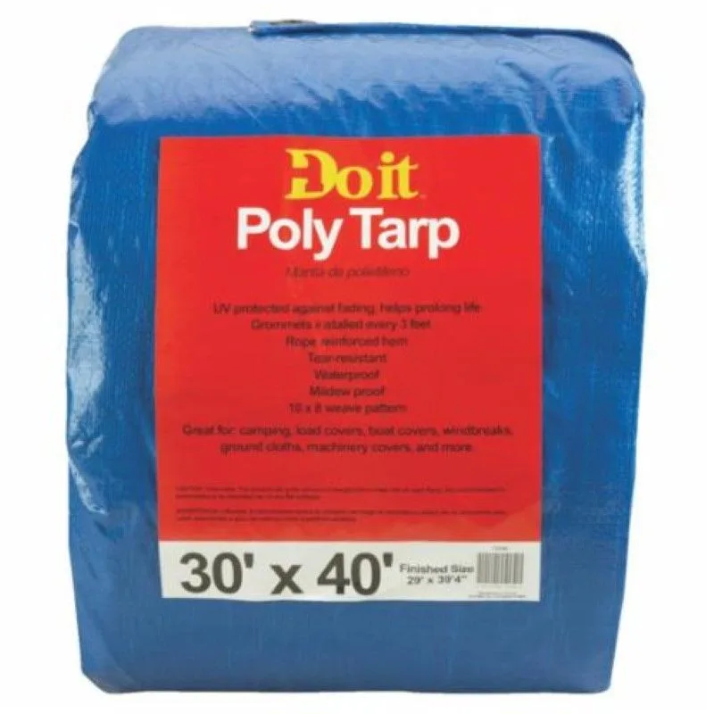 Tarpaulin 30' X40' Blue Tarpaulin 30' X40' product image