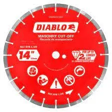 14 Inch Segmented Rim Dry/Wet Cut Diamond Blade product image