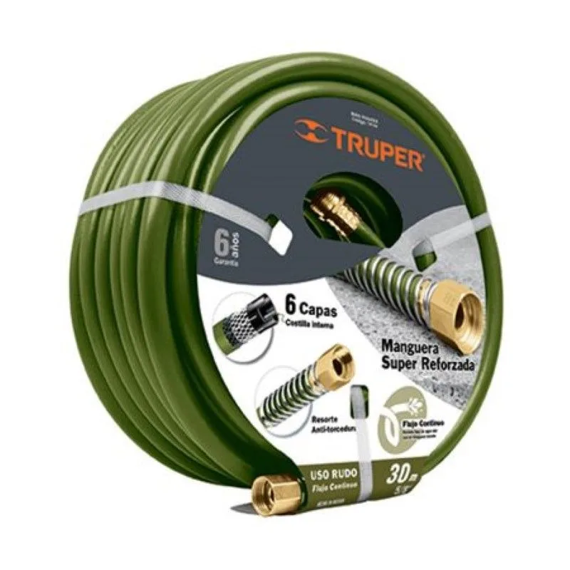 Truper 5/8 Inch x 100 Foot 4 Ply Heavy Duty Hose product image